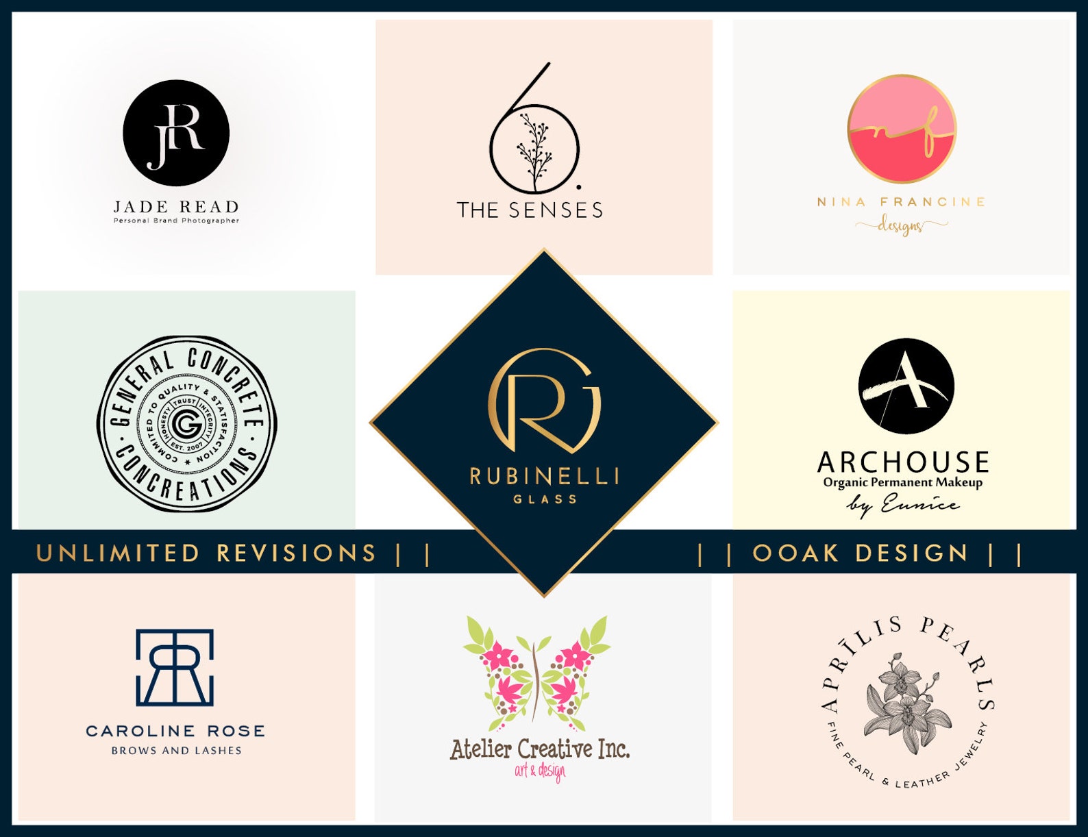 Custom Logo Design Business Logo Custom Logo Business Etsy