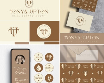 Custom branding Kit, Brand Kit, Business Branding Kit, Custom Logo, Business Card Design, Brand design, Realtor brand kit, Brand Identity