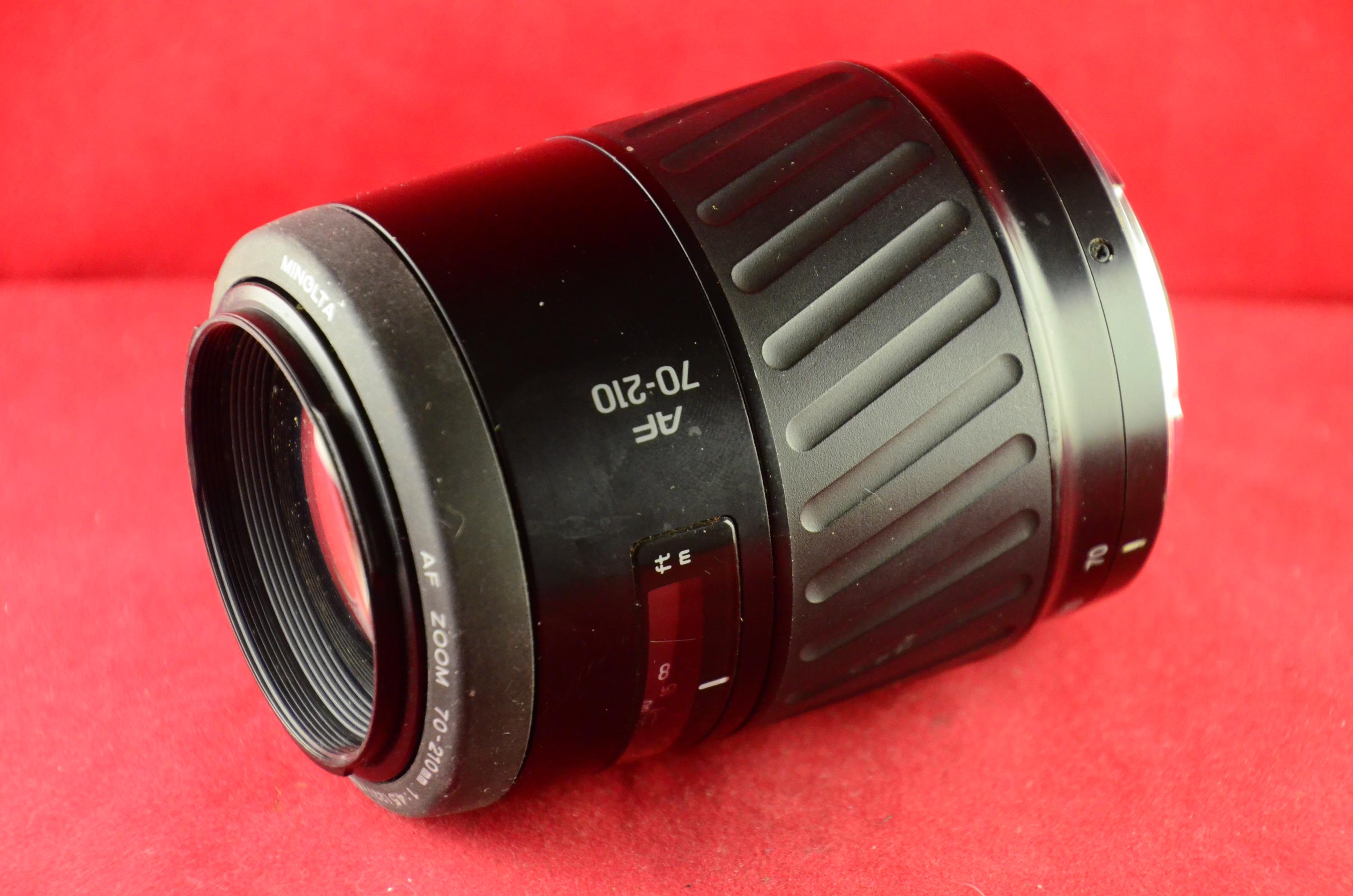 MINOLTA AF70-210とAF35-70のセット Minolta AF 70-210mm f/4.5-5.6 II lens reviews, specification