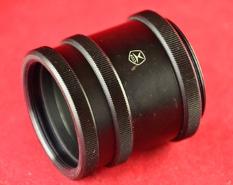 Conjunto de 3 peças de tubos extensores não automáticos M42 Zenit em estojo de baquelite
