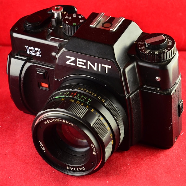 Zenit 122 with M42 Helios-44M 58 mm 2.0