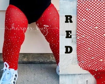 red baby tights uk