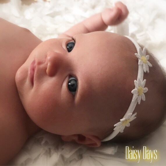 daisy baby headband