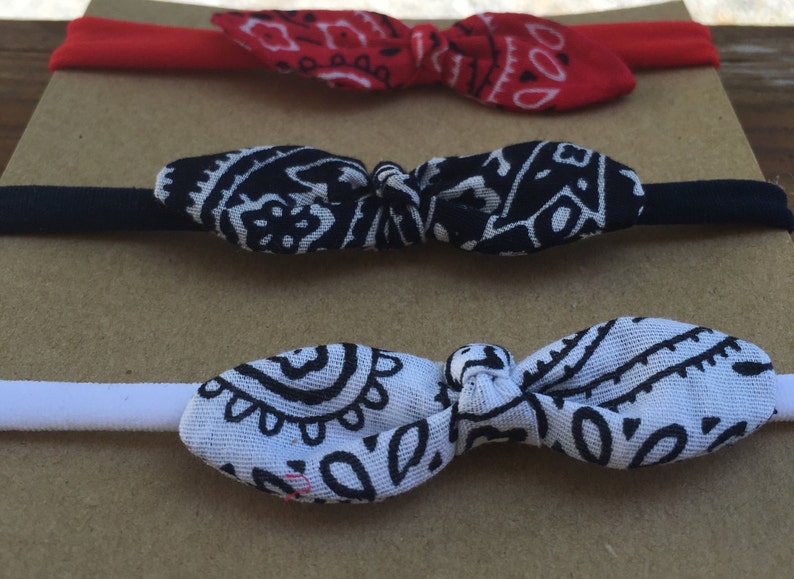 Bandana Knot/knot Etsy