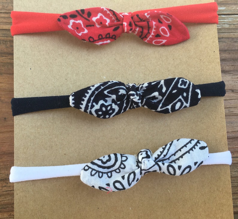 Bandana Knot/knot Etsy