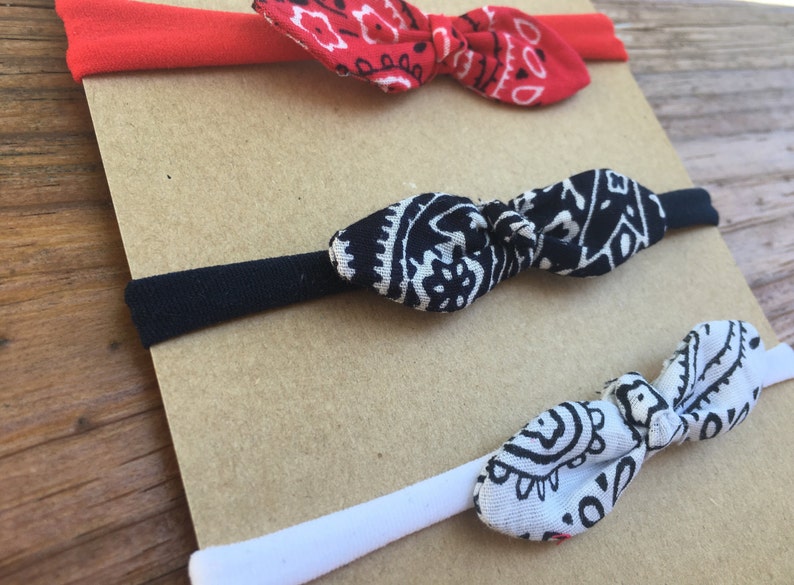 Bandana Knot/knot Etsy