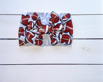 Football/sports/fan/cheerleader/skirted/bummies/liverpool/textured/baby/headwraps/large bow/headband