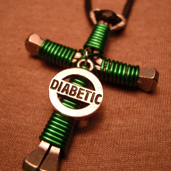 Diabetic Disciples cross necklace