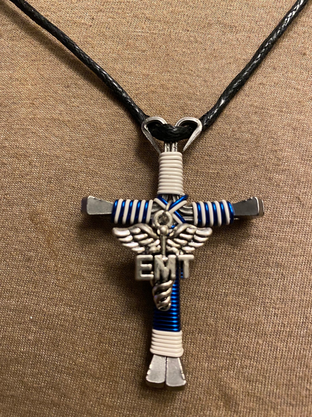 EMT Disciples Cross Necklace Etsy