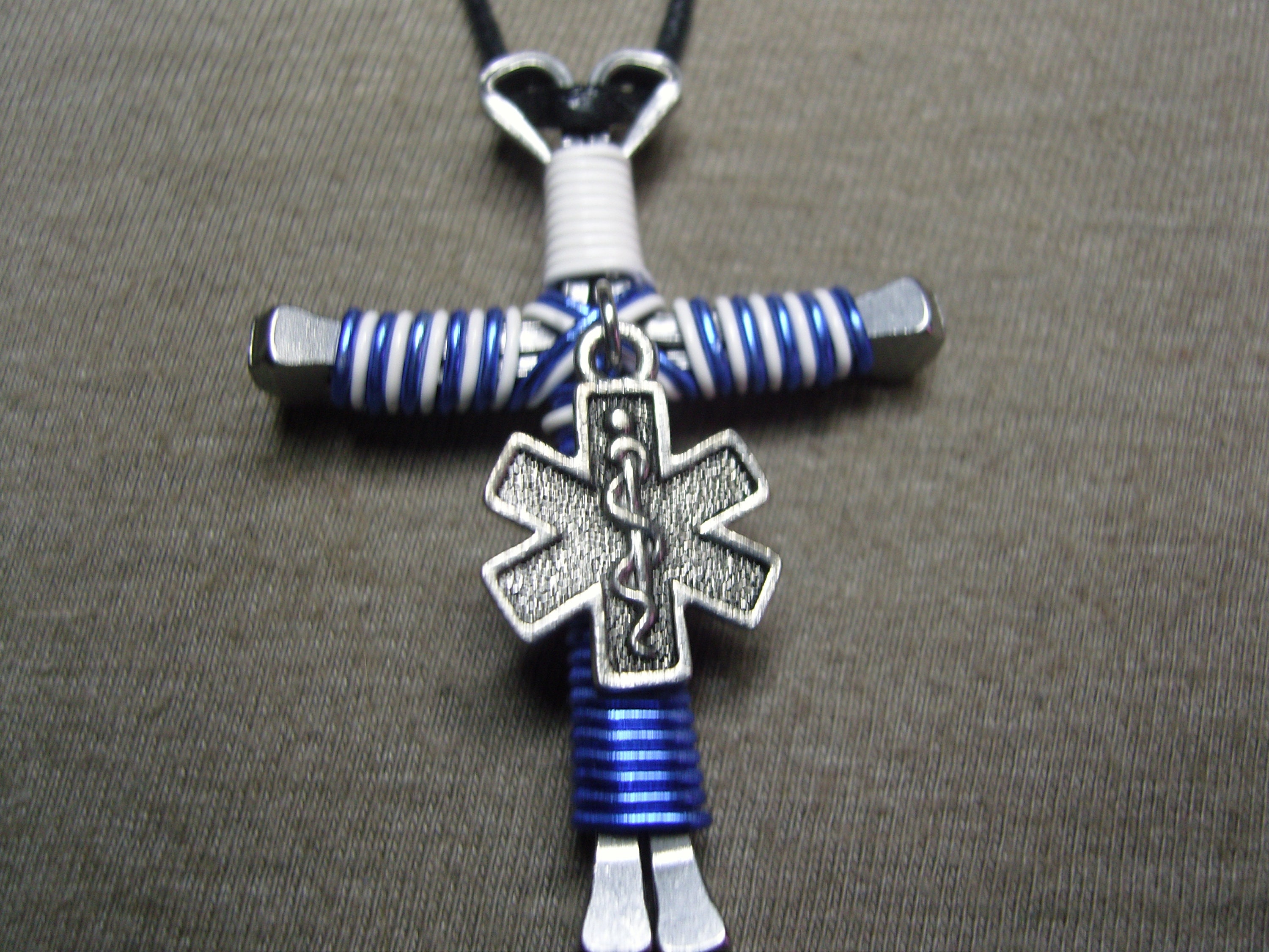 EMT Disciples Cross Necklace Etsy