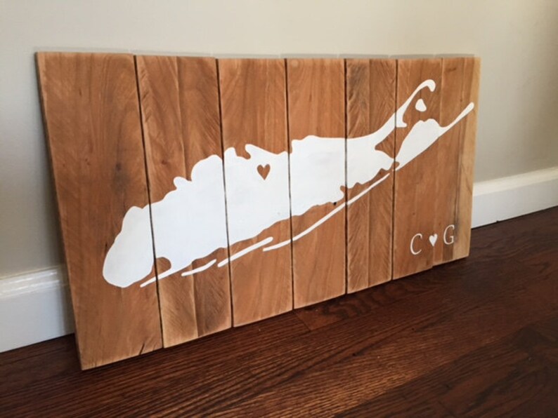 Long Island Wood Pallet Sign Etsy