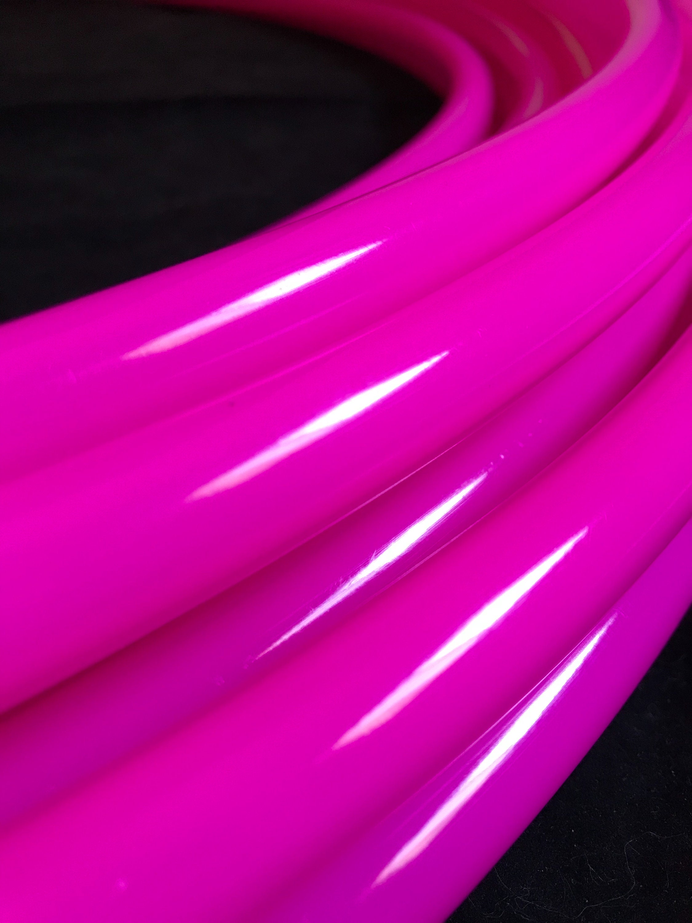 5/8 Nuclear Pink Glossy 'Radioactive' Polypro Etsy