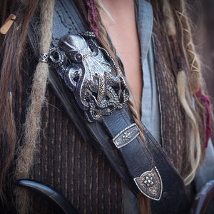 Gigantic oversized Large Octopus Baldric Buckle for any Dirty Rotten Pirate worth their salt!!!