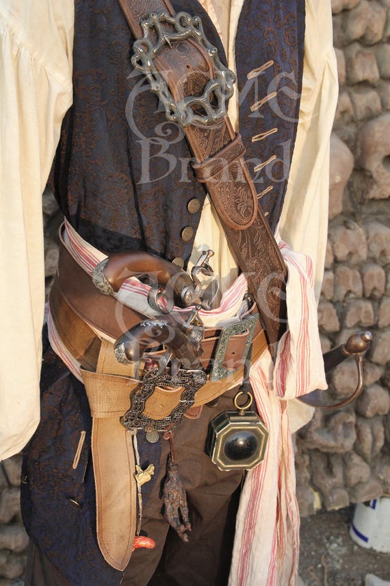 Pirate Gun Belt Jack Sparrow Costume Accessory Pirate Gun Belt Jack Sparrow Costume Accessory