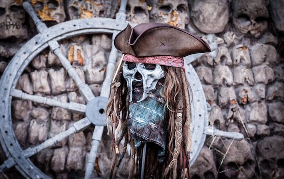 Jack Sparrow Kostuum. Kleding Herenkleding Pakken Jack Mus Hoed Jack Sparrow Tricorn Hoed Jack Sparrow Tricorn 
