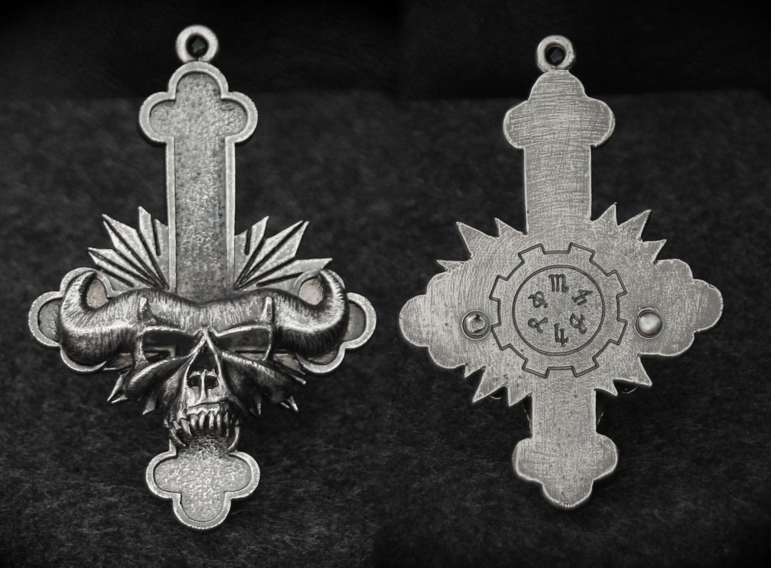 Glenn Danzig Lucifuge Cross Necklace MISFITS SAMHAIN Thrall New