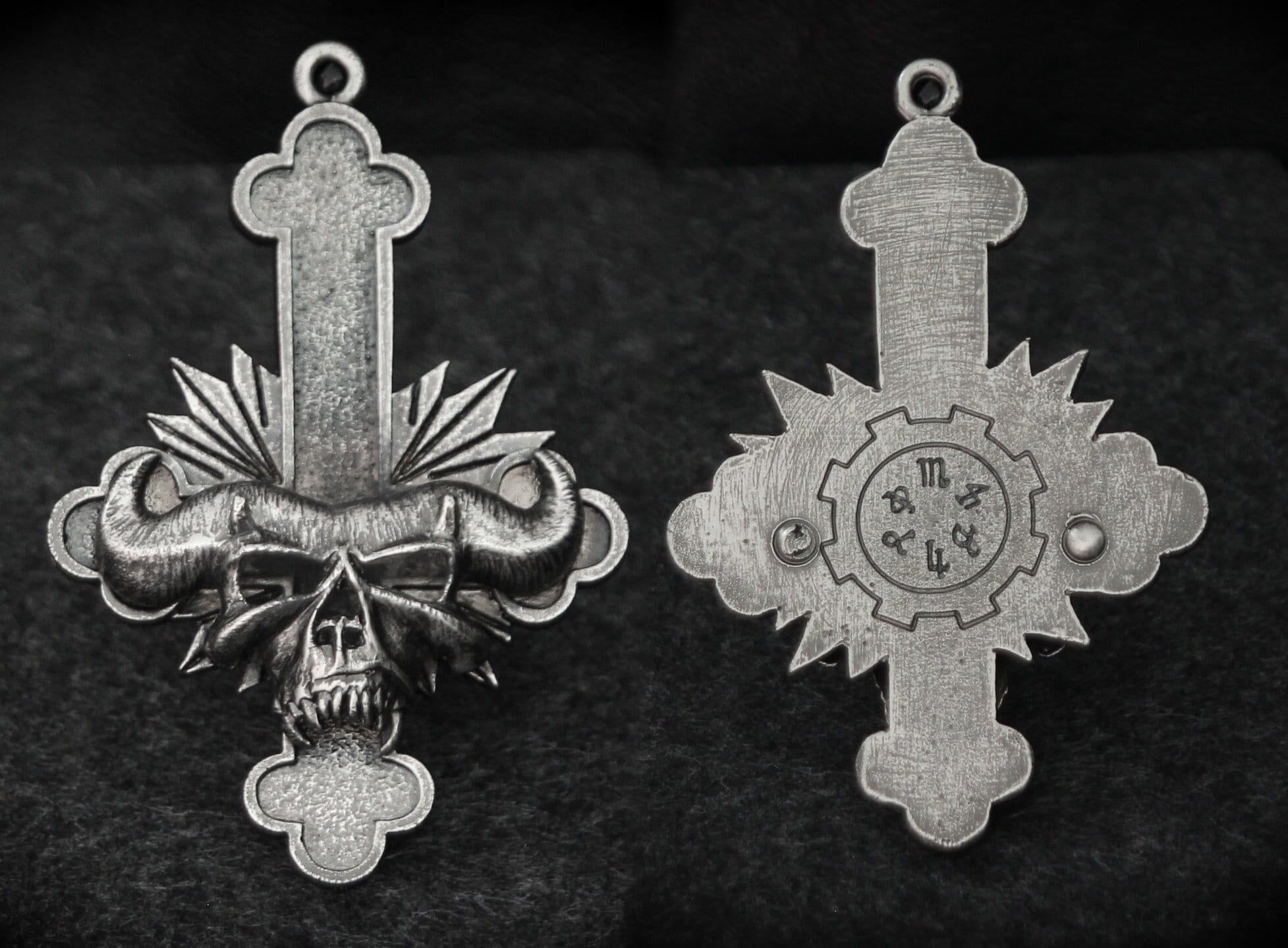 Glenn Danzig Lucifuge Cross Necklace MISFITS SAMHAIN Thrall Glenn Danzig Lucifuge Cross Necklace MISFITS SAMHAIN Thrall