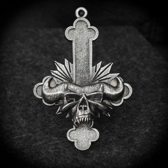 Glenn Danzig Lucifuge Cross Necklace MISFITS SAMHAIN Thrall New
