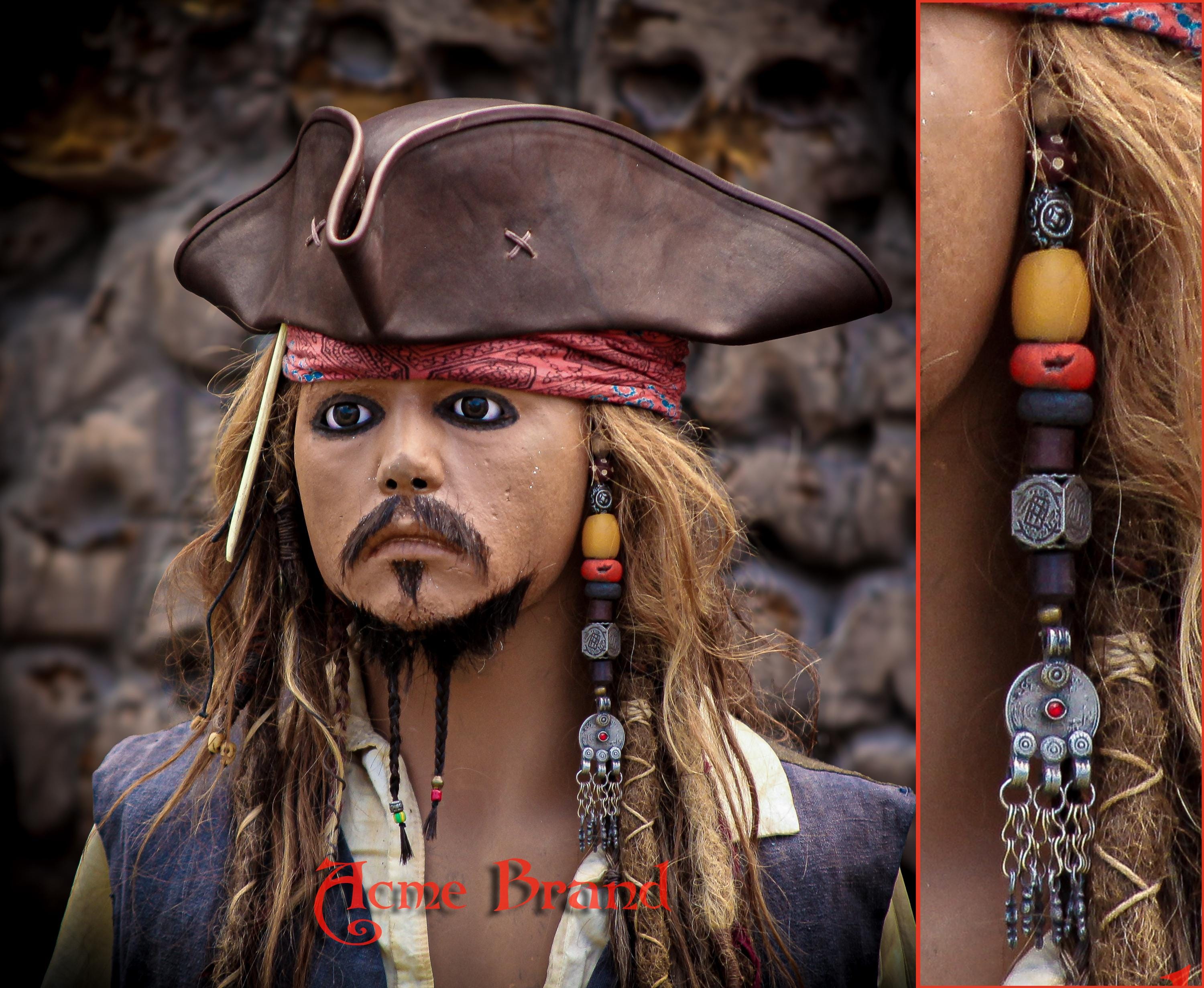 Jack sparrow braids - Etsy 日本