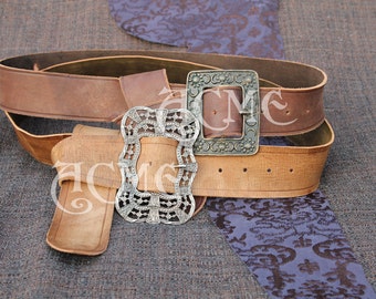 Jack Sparrow Anna maria OR Sunflower Pirate Belt with Buckle.