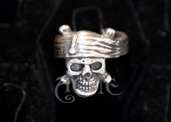 sterling silver pirate rings