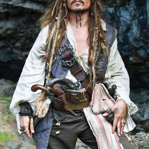 Jack Sparrow Baldric Schnalle DMC AWE OST style Bild 2