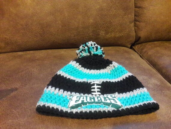 Philadelphia Eagles Crochet Hat - Etsy 