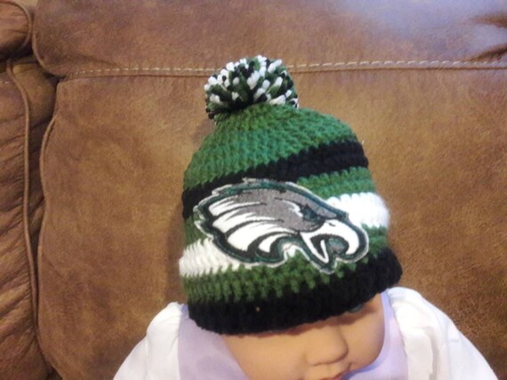 Philadelphia Eagles Crochet Hat - Etsy 