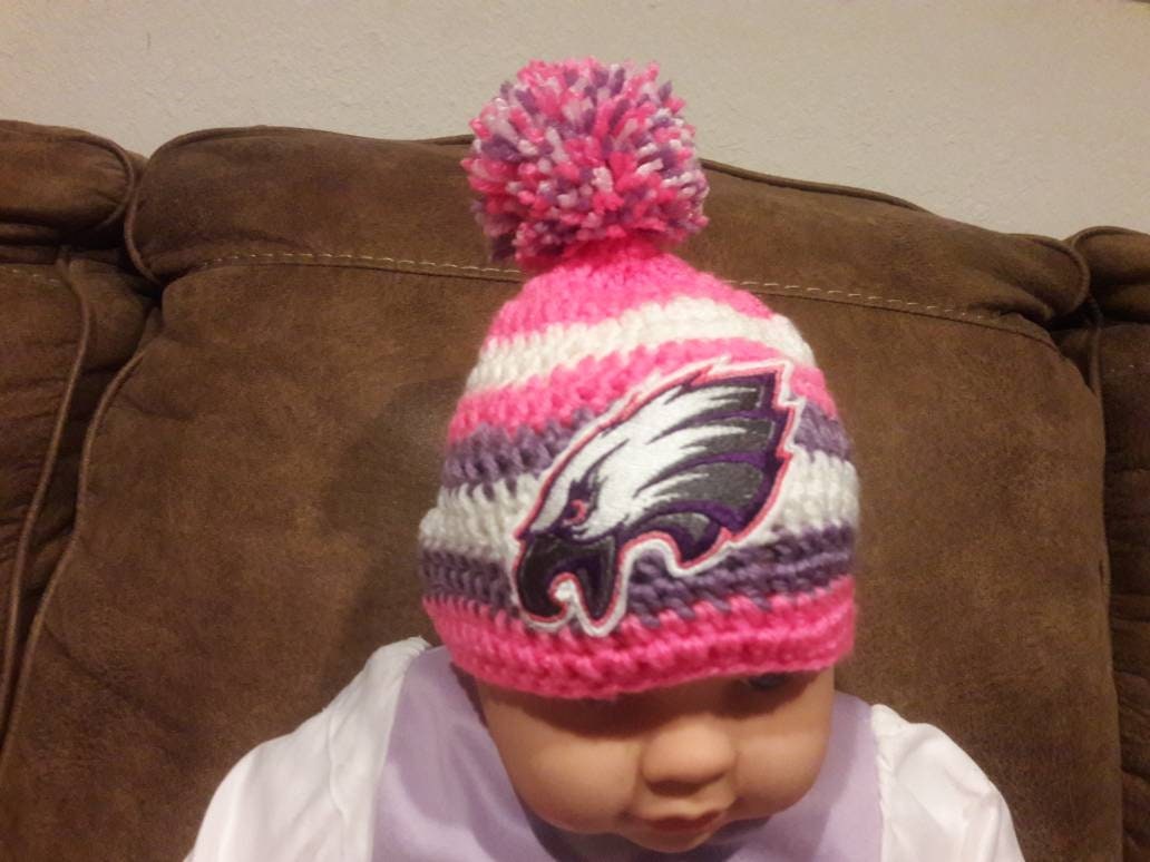 Philadelphia Eagles Crochet Hat | Etsy