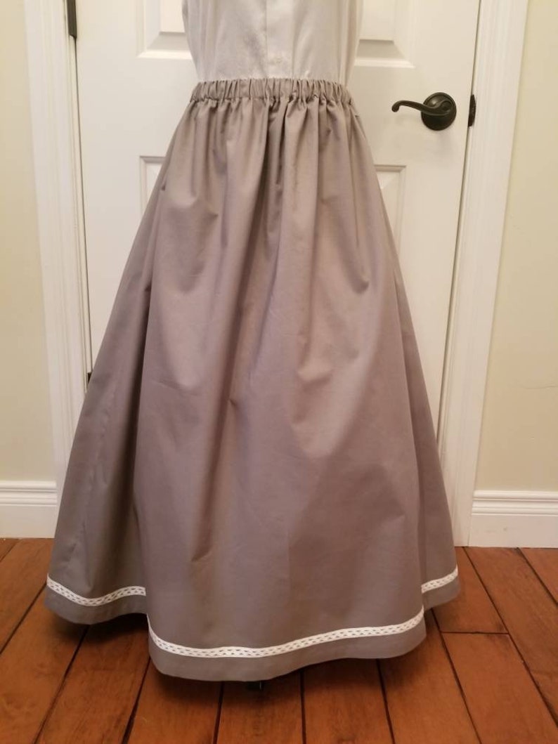 Pioneer Skirt Prairie Skirt Pioneer Costume Trek Skirt Etsy UK