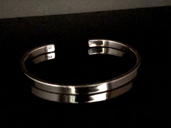 Etsy silver cuff sale bracelet