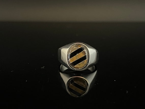 タイガーアイオーバルリング TOMWOOD トムウッド Oval Tiger Eye オーバル タイガーアイ