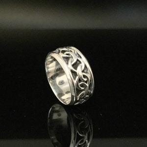 Chain Link Ring Size 7 // 925 Sterling Silver // Chain Style Ring // Sterling Chain Ring // Silver Chain Ring /