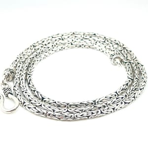 Bali Byzantine Chain // Traditional Byzantine Chain // Thin 2mm Byzantine Chain