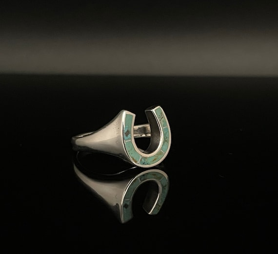 【FORT GENERAL STORE】Inlay Horseshoe Ring