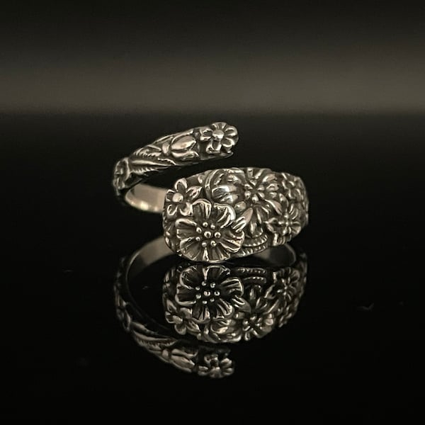 Sterling Spoon Ring // 925 Sterling Silver