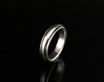 Single Band Spin Ring // Silver Spin Ring // Single Band Spinner Ring // Sterling Spin Ring