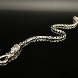 Bali Bracelet Beckel Style // 925 Sterling Silver // 7 to 9 Inches // Oxidized Silver Bracelet