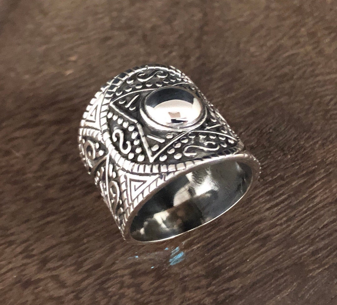 Bali Design Ring // Classic Bali Ring // Bali Silver Ring // 925 ...