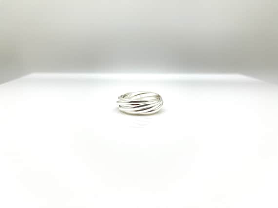 Bague multi anneaux entrelacée hotsell