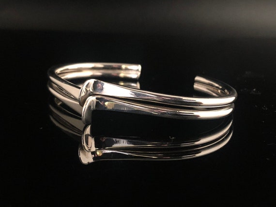 Etsy silver cuff sale bracelet