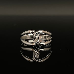 Eternity Knot 925 Sterling Silver Ring