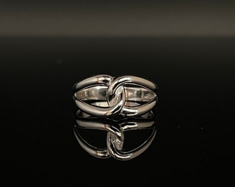 Eternity Knot 925 Sterling Silver Ring