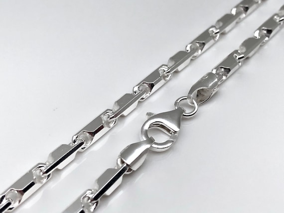 Strong sterling store silver chain
