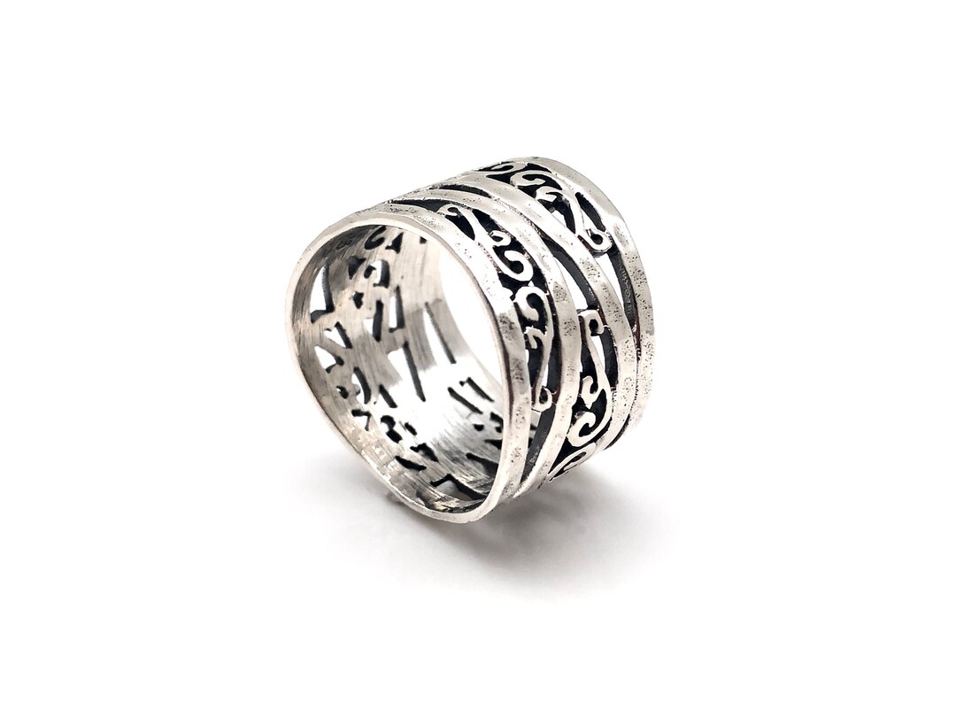 アクセサリー 191RRL Hammered Sterling Silver L il_1080xN.2516102579_46q3.jpg