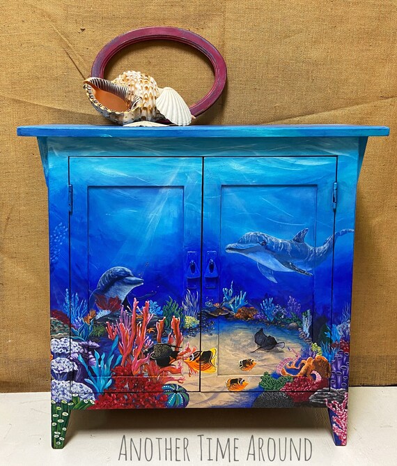 Custom Furniture Painting Services SOLD and shown as a Etsy