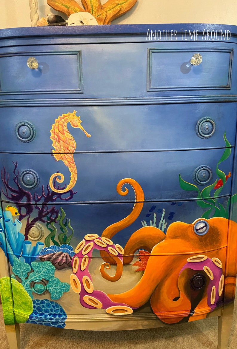 Beach House Furniture / Chest of Drawers / Entryway Table / TV Etsy