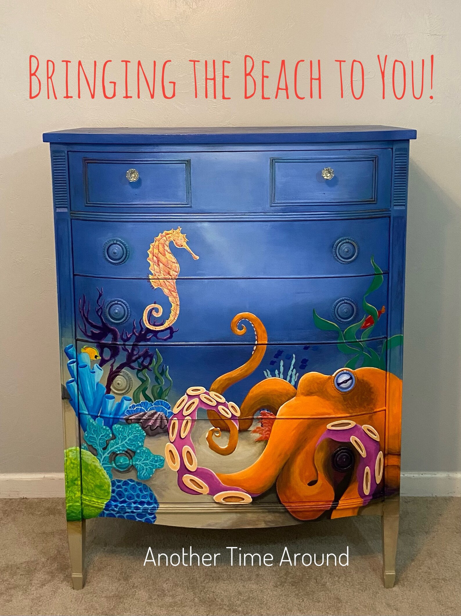 Beach House Furniture / Chest of Drawers / Entryway Table / TV Etsy