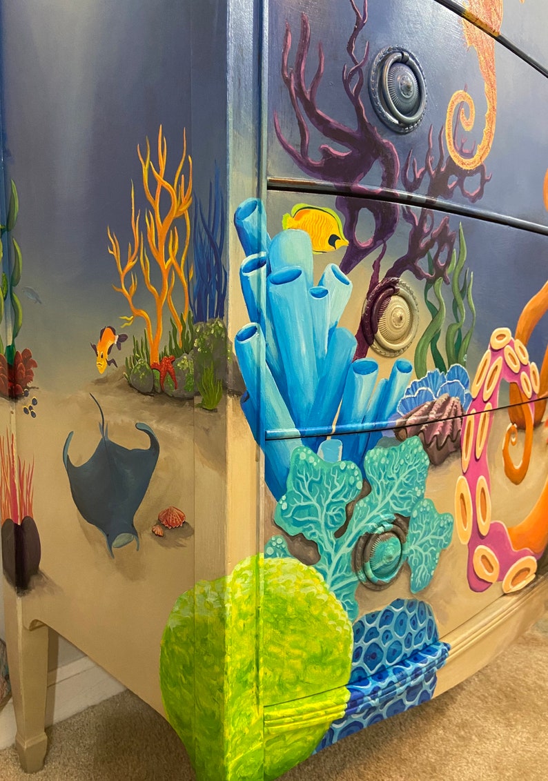 Beach House Furniture / Chest of Drawers / Entryway Table / TV Etsy