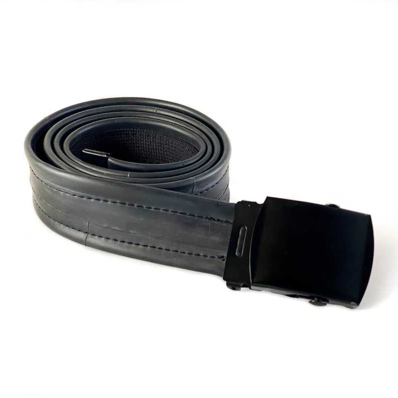 Bike Gift Eco-friendly Stylish Recycled Fashion Upcycled Inner Tube Belt Unisex Belt Waterproof Bike Tube Belt